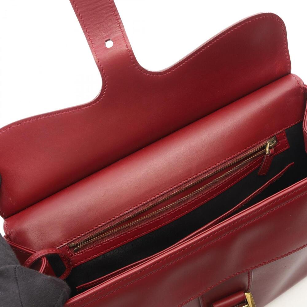 GUCCI Red Leather Bag - Picture 5 of 11